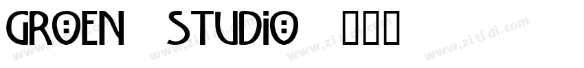 Groen Studio字体转换
